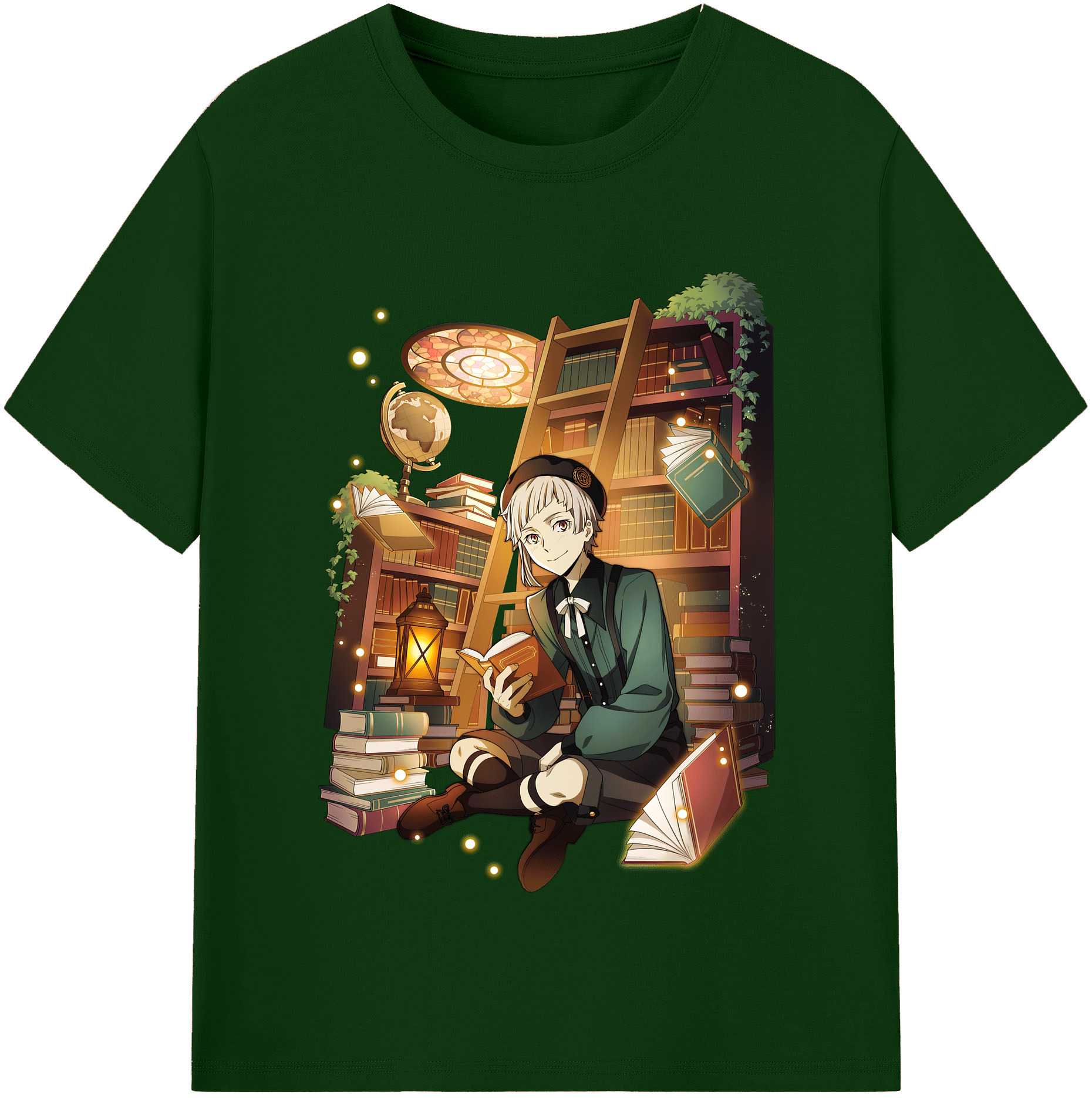 （画像用） 文豪ストレイドッグス Bungo Stray Dogs 綿100％半袖Tシャツ（フロントプリント）